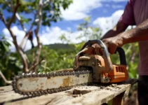 Como limar la cadena de una motosierra en pasos sencillos