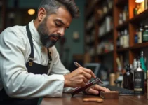 Afilar navaja barbera para un afeitado perfecto